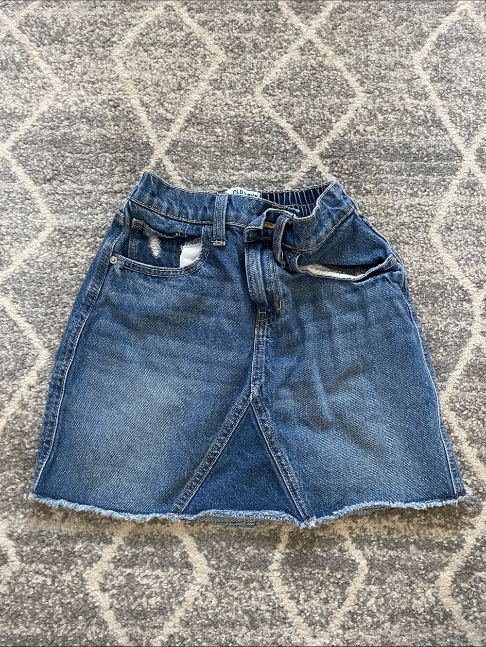 Old Navy girls denim skirt